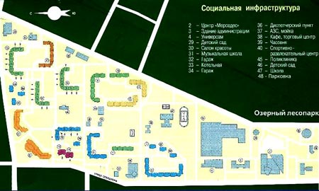 Инфраструктура микрорайона