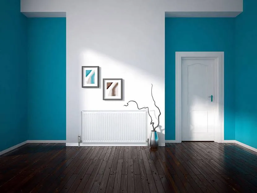 Использование яркого голубого пигмента