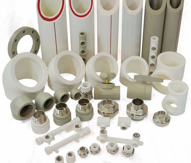 Виды фитингов для полипропиленовых труб